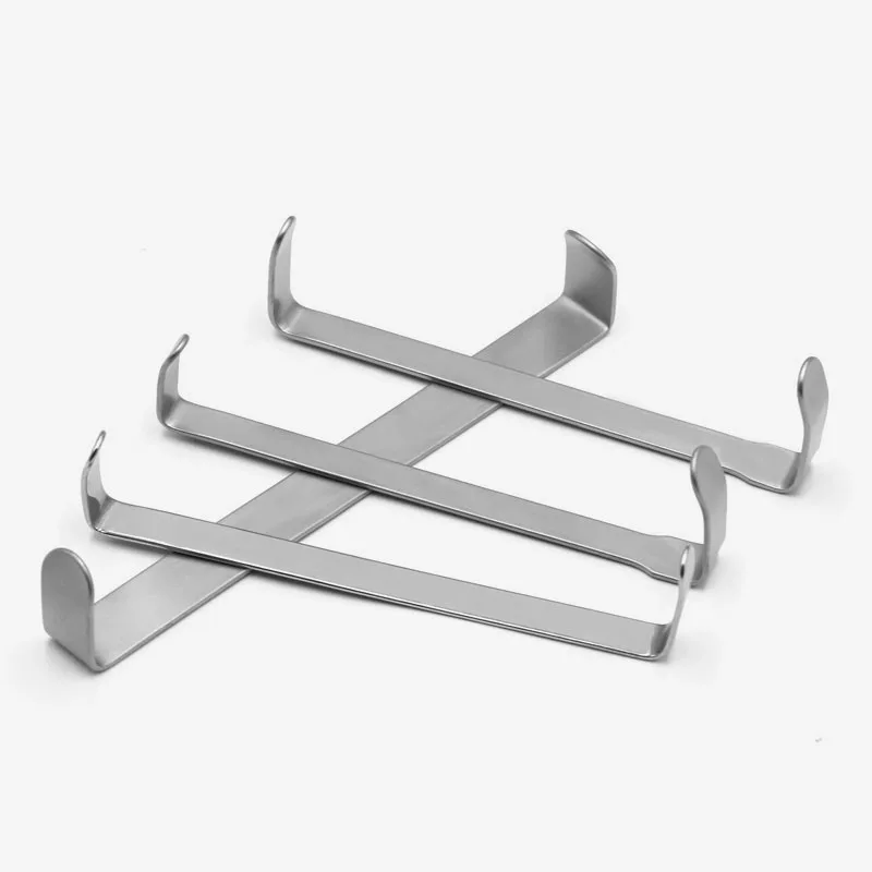 Ретрактор для щитовидной железы пластинчатый прямоугольный непористый