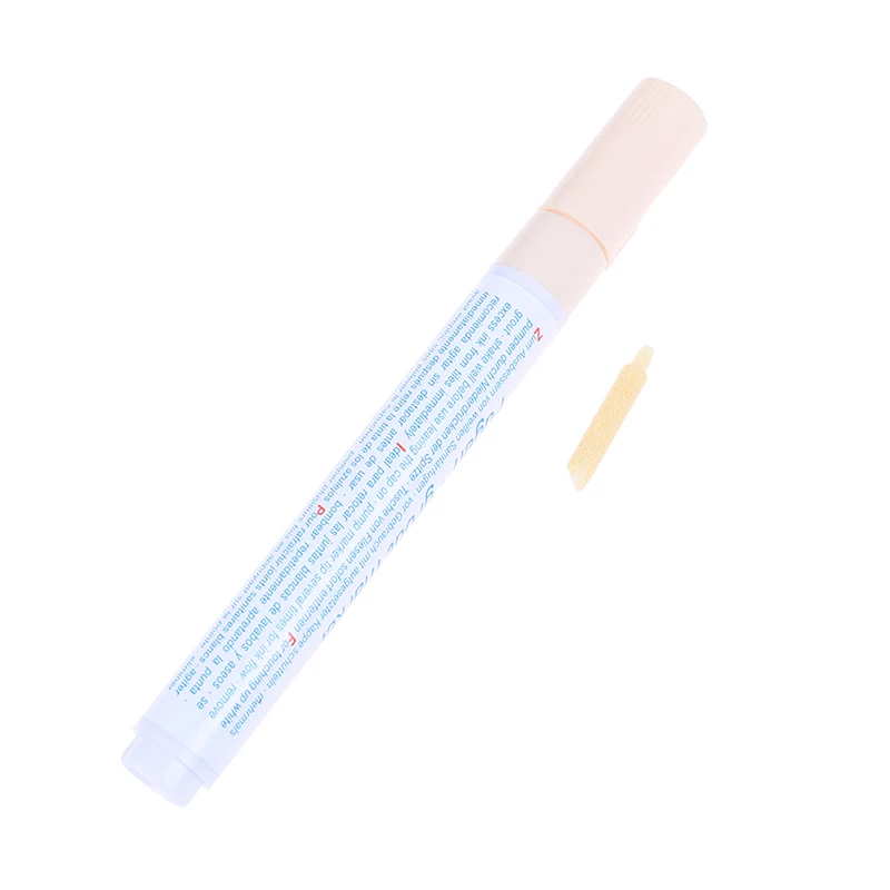 Водостойкая бежевая плитка Затирка маркер ремонт настенная ручка белый без