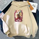 Толстовка мужская с японским аниме Death Note, свитшот с капюшоном, худи с принтом Миса, Рюк, Шинигами, кавайная кофта в стиле Харадзюку С Капюшоном Манга