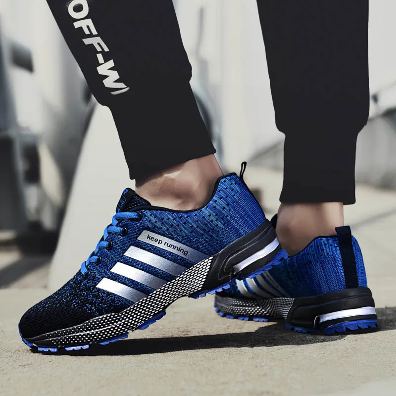 

Men Sneakers Casual Mens Shoes Non-Slip Stable Shock Absorption Training Casual Outdoor Leisure Couple Big Size Shoes 2021