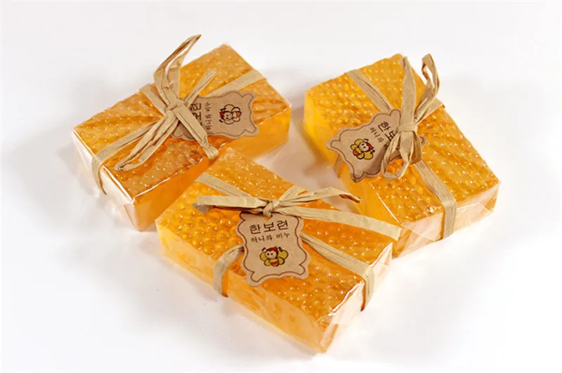 Натуральное Медовое мыло с койевой кислотой 100 г Отбеливающее ручной работы