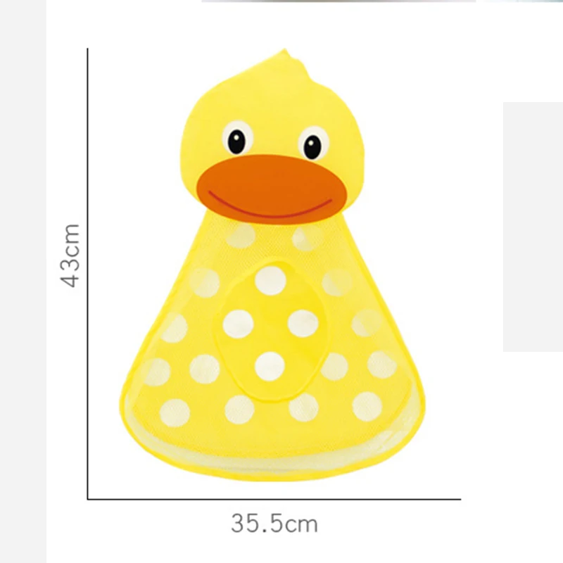 Сумка сетчатая для детских игрушек кукольный Органайзер присасывающаяся сетка