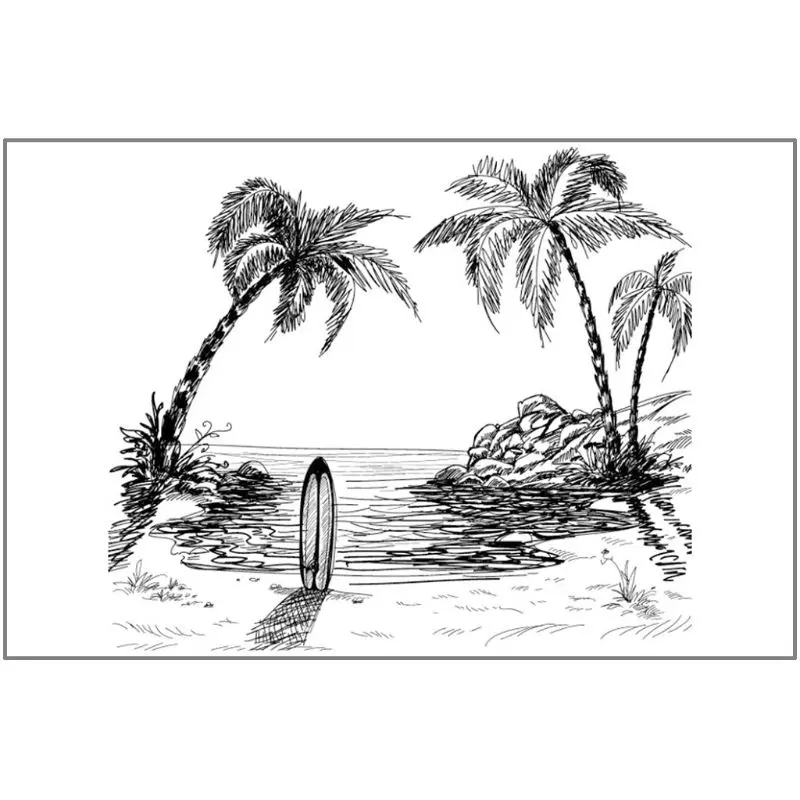 Силиконовый прозрачный штамп с надписью сделай сам|Штампики| |