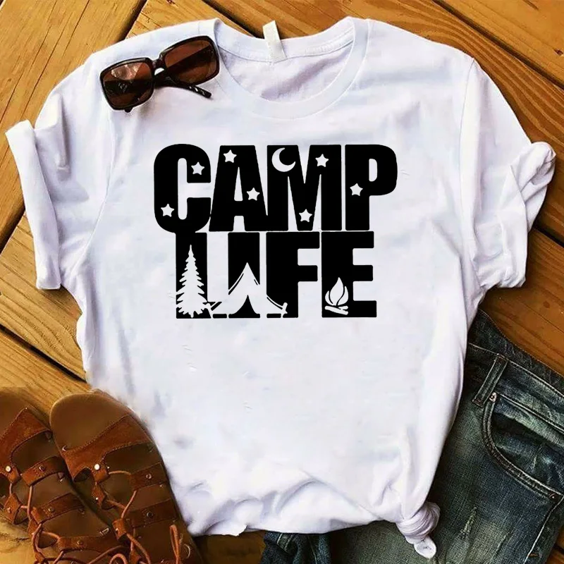 Футболка женская с принтом океанская дорога