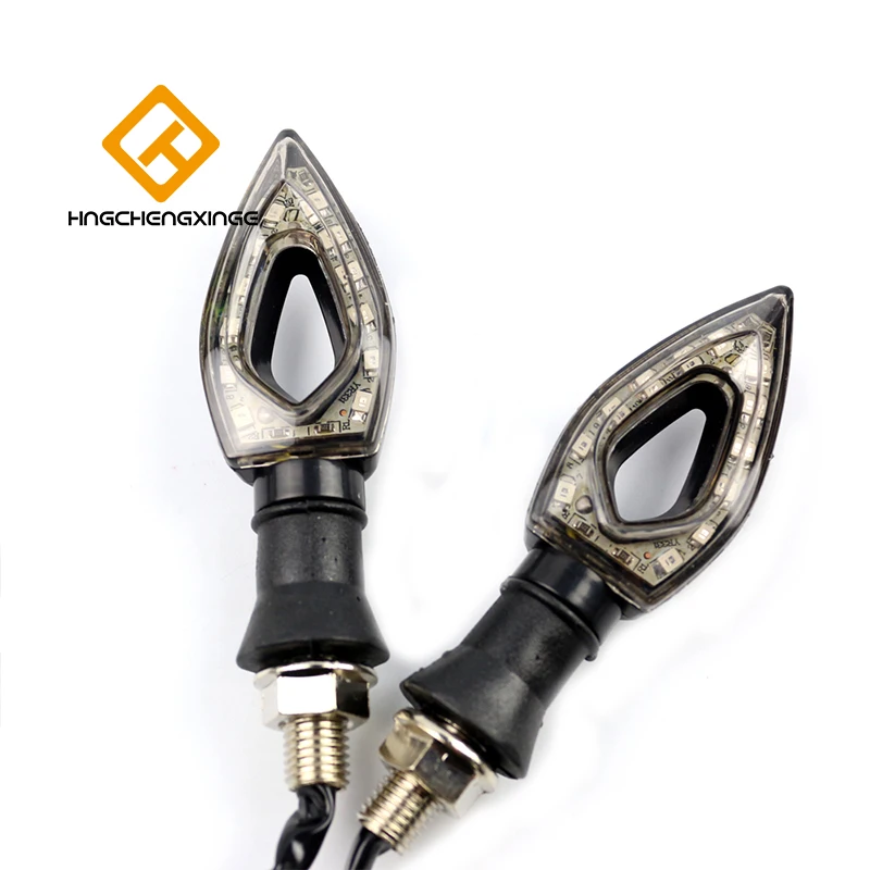 2 шт. для KTM BMW KAWASAKI YAMAHA R1 мотоцикл светодиодный указатель поворота мото мигалка