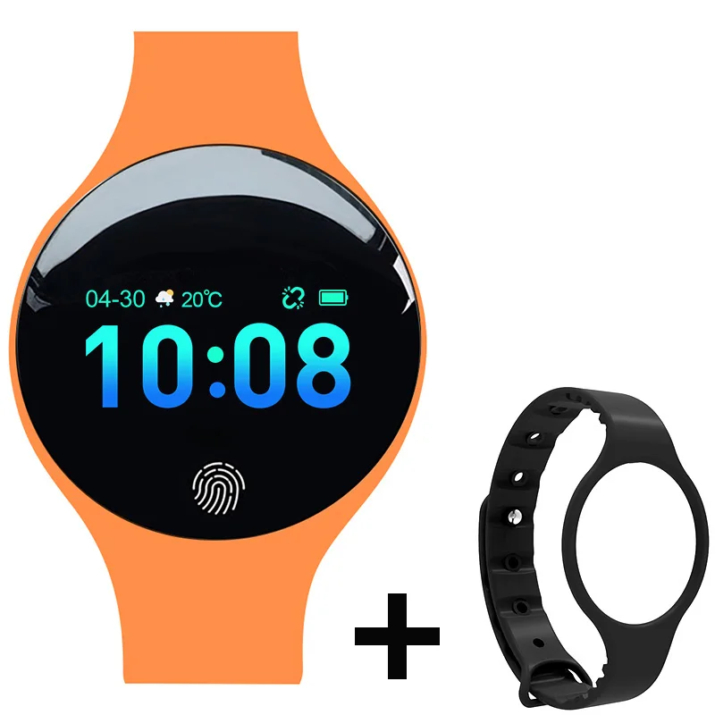 orange Цифровые часы с силиконовым для мужчин спортивные женские часы электронные светодиодный мужские наручные часы для мужчин женские часы женские наручные часы - Цвет: orange