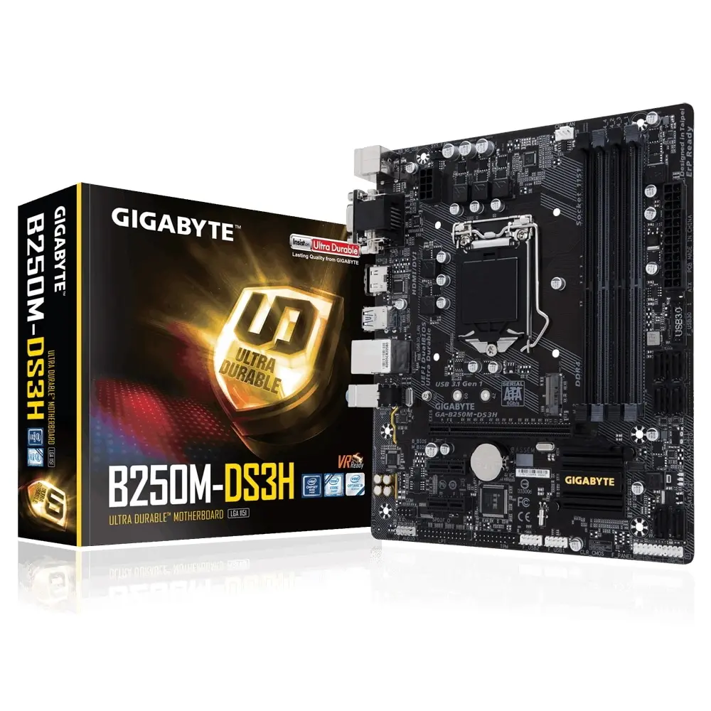 Материнская плата Gigabyte GA B250M DS3H|Материнские платы| |
