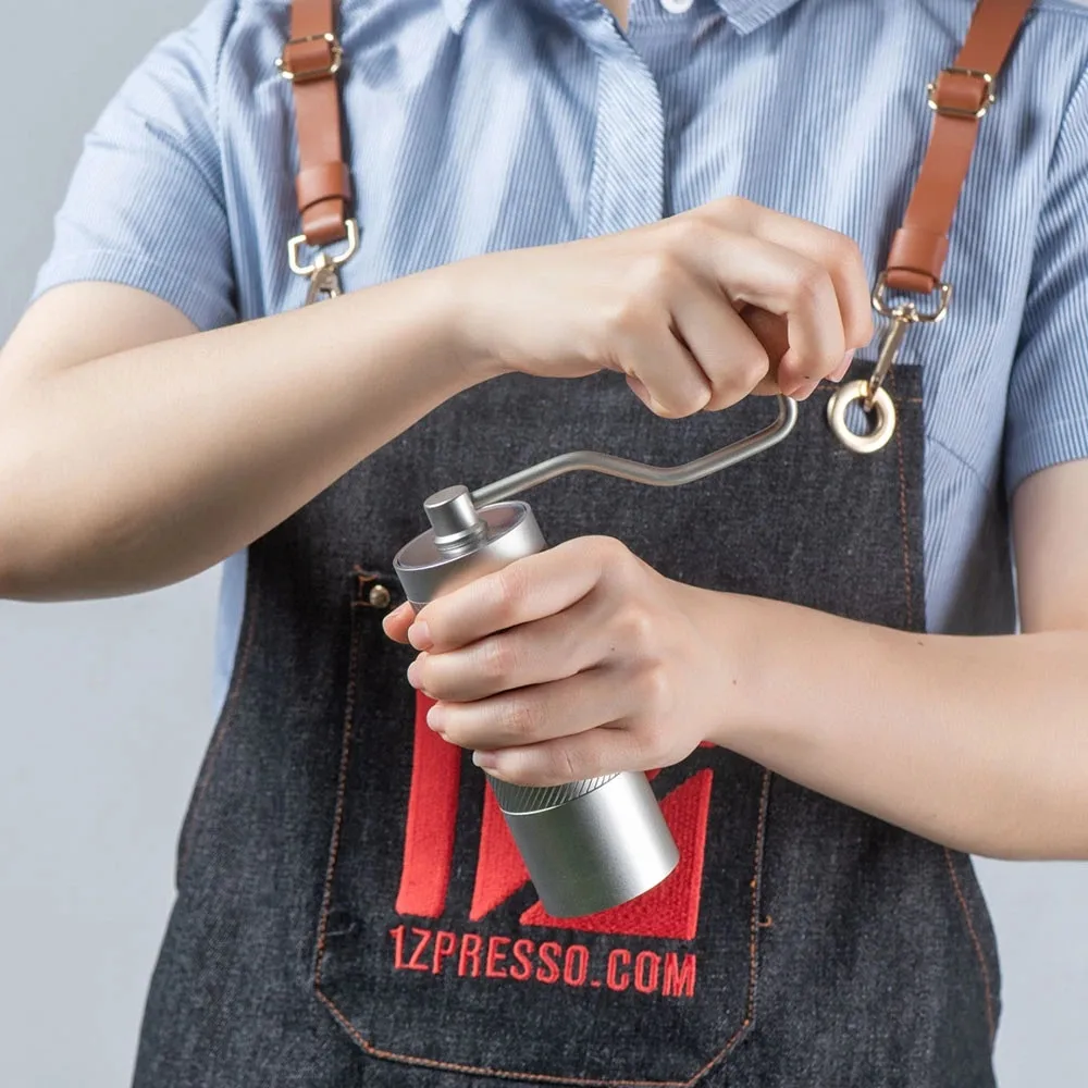 Новая 1zpresso Q2 портативная кофемолка из алюминиевого сплава, мини кофемолка, шлифовальный сердечник, супер ручной подшипник для кофе, рекомендуем