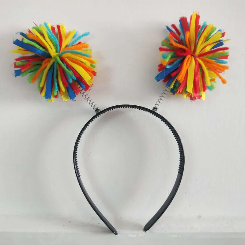

Cute Christmas Pompom Hairband Headband Hair Accessories Headwear New Year