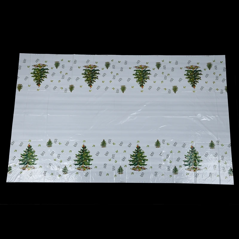 НОВАЯ РОЖДЕСТВЕНСКАЯ одноразовая скатерть Праздничная прямоугольная