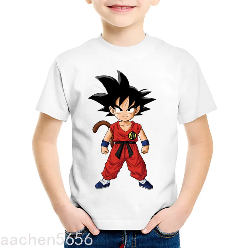 

2022 New Toddler Cartoon Print Children T-shirts Kids Anime Summer Funny Tees Boys/Girls Tops Baby Clothing