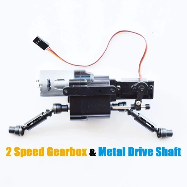 

for WPL B14 B16 B24 C14 C24 4x4 6x6 Gearbox Accessories Spare Part OP Fitting 2 Speed Transmission Shaft