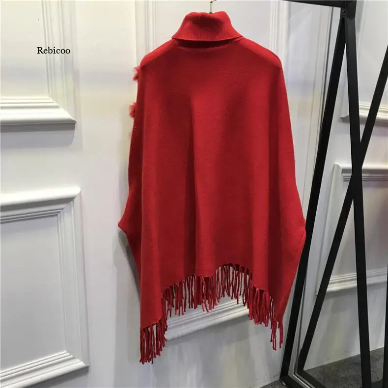 Женская накидка из кроличьего меха пуловер пальто новая модная весенняя Дамская