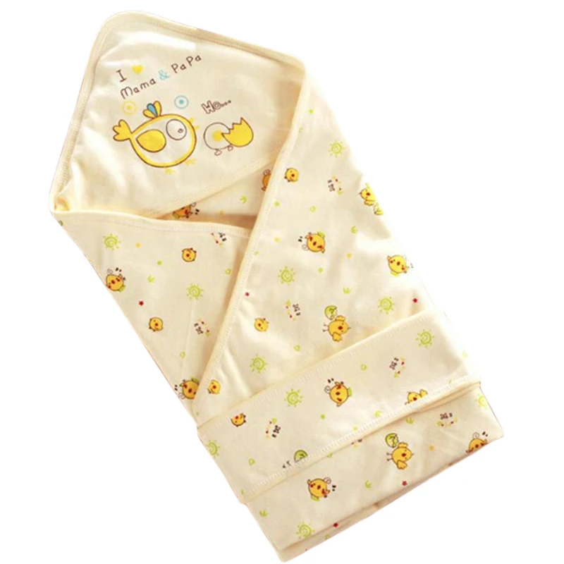 

Cute Animal Print Envelope Swaddler for Newborns Baby Holding Blanket Baby Soft Cotton Sleeping Bag Bedding Swaddling Blanket