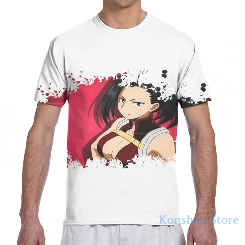 Футболка Momo Yaorozu для мужчин и женщин модная рубашка с принтом брызги топы