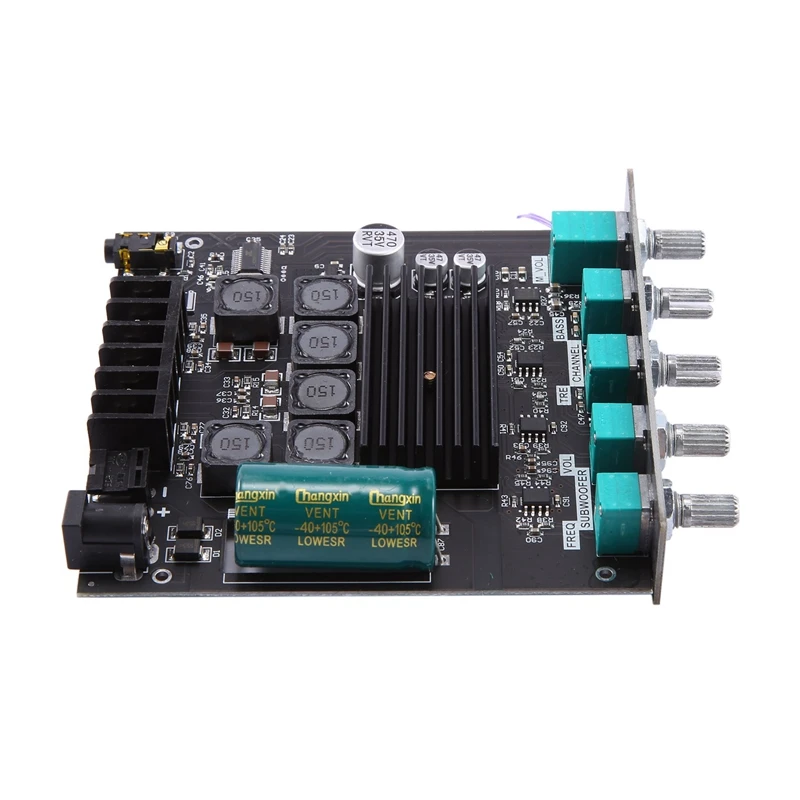 ZK TB21 TPA3116D2 Bluetooth 5 0 сабвуфер усилитель доска 50WX2 + 100 Вт 2 1 канал Мощность аудио
