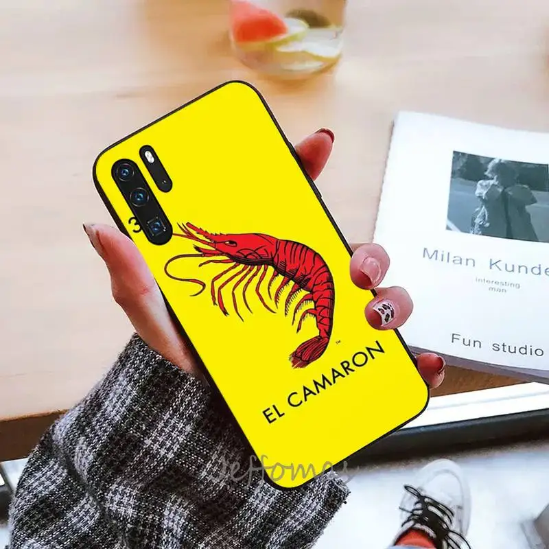

Loteria Card Mexican Bingo Lottery Phone Case For Huawei P9 P10 P20 P30 Pro Lite smart Mate 10 Lite 20 Y5 Y6 Y7 2018 2019