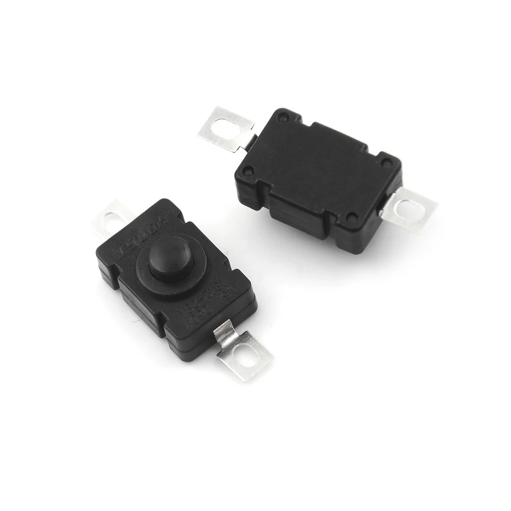 10 шт. 1.5A250V переключатели для фонарика самоблокирующиеся SMD Тип 18x12 мм кнопочные |