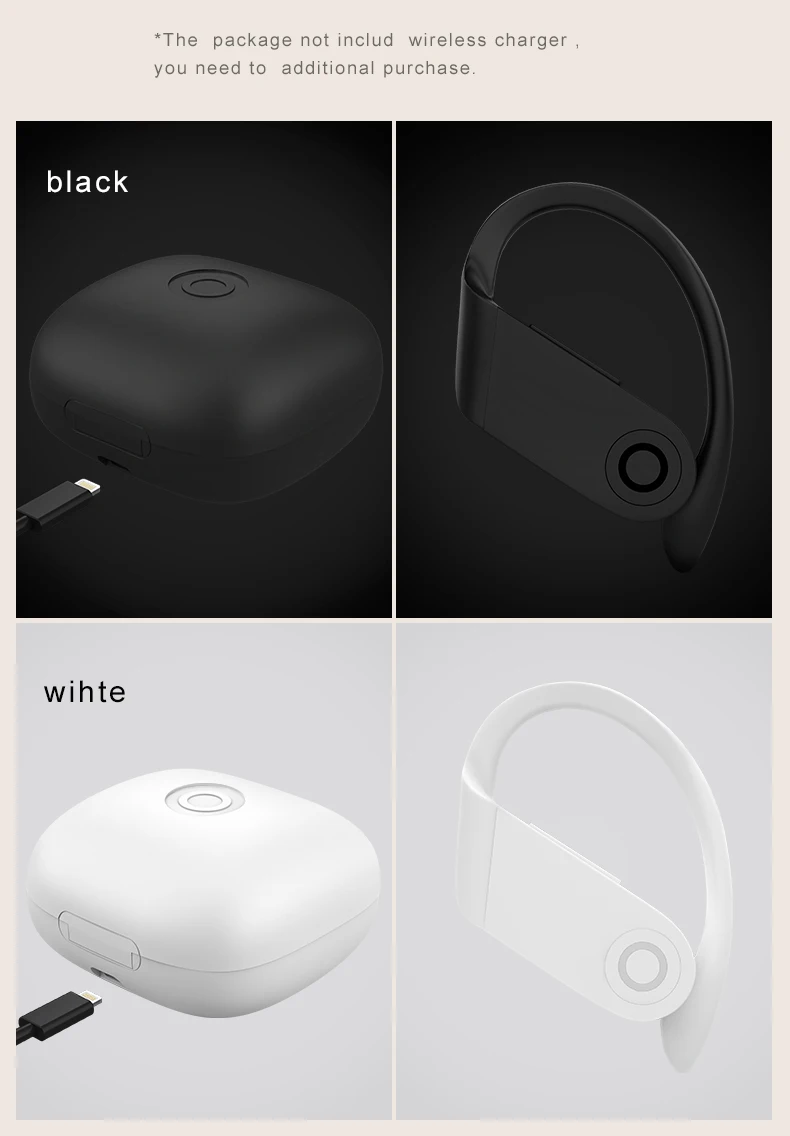 Sovawin V5.0 TWS спортивные наушники музыка стерео TWS беспроводная Bluetooth гарнитура вкладыши Наушники с беспроводной зарядной коробкой