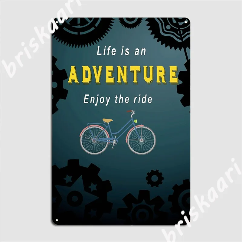

Bicycle Metal Sign Create Wall Pub Wall Decor Party Tin Sign Posters
