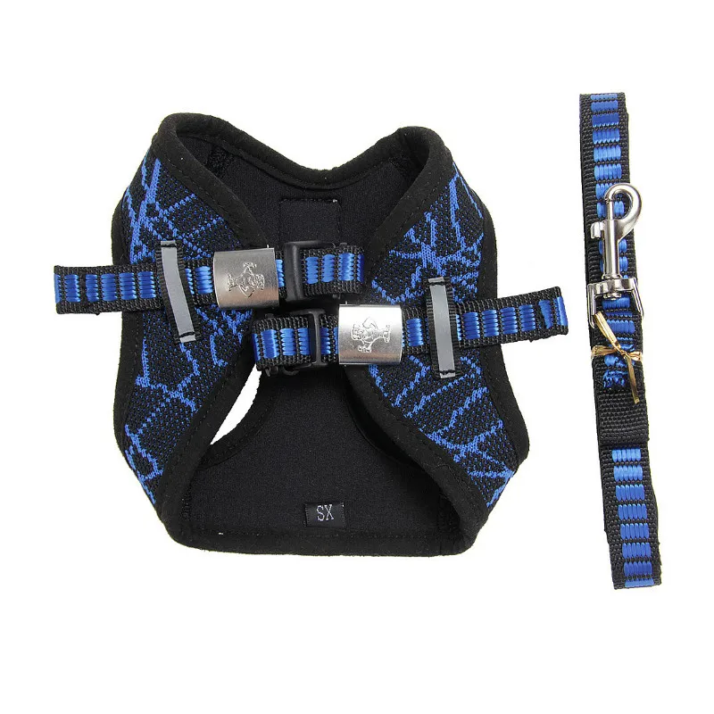 Товары для питомцев поводки собак и кошек набор из дышащей сетчатой ткани