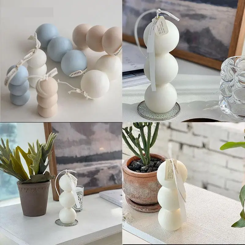

Multi-style candle silicone mold DIY scented candle handmade soap scented plaster chocolate mold home decoration ornaments craft