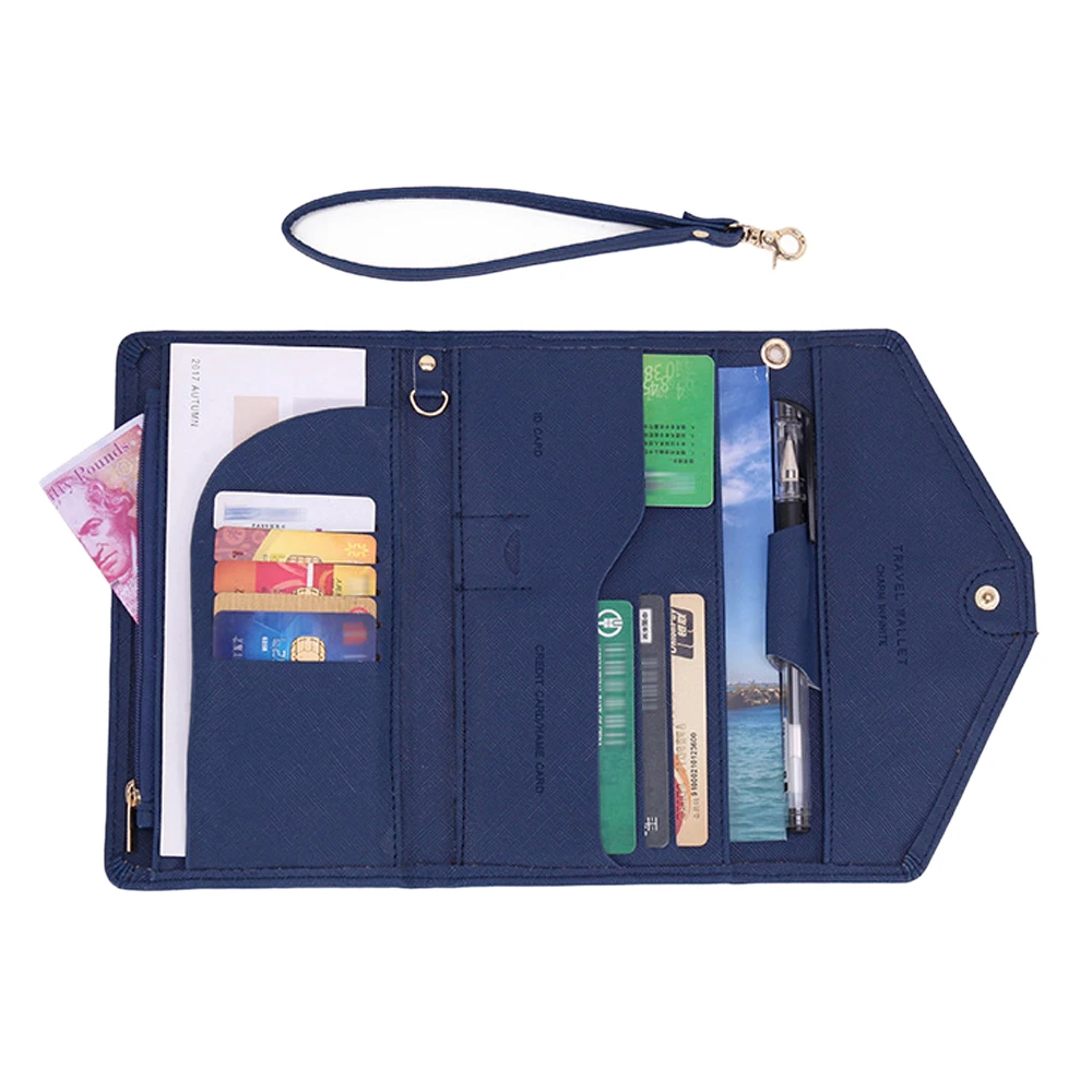 Кошелек-органайзер с несколькими отделениями для карт дорожный Держатель