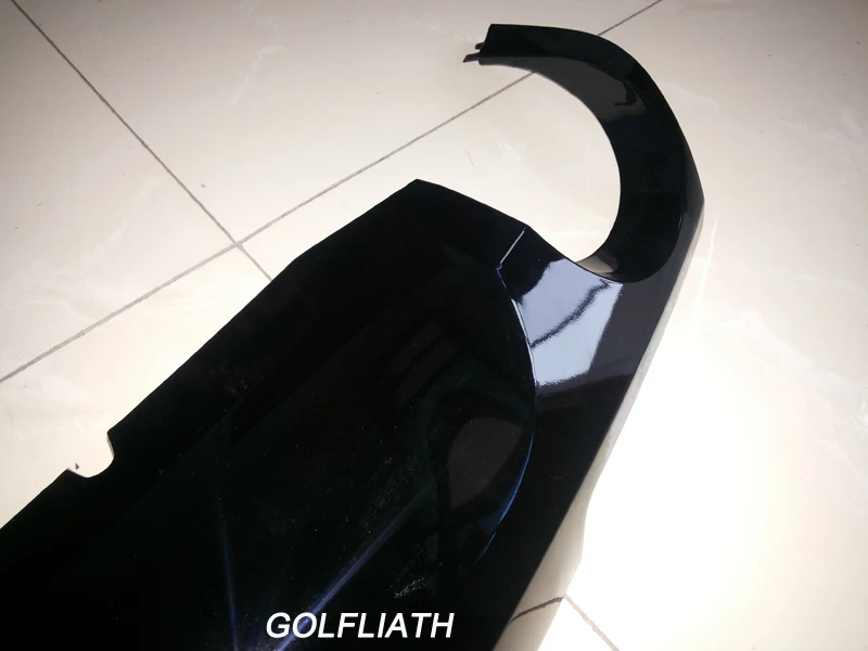 Черный полипропиленовый материал GOLFLIATH для Volkswagen VW Scirocco R 2009 2014 нестандартная