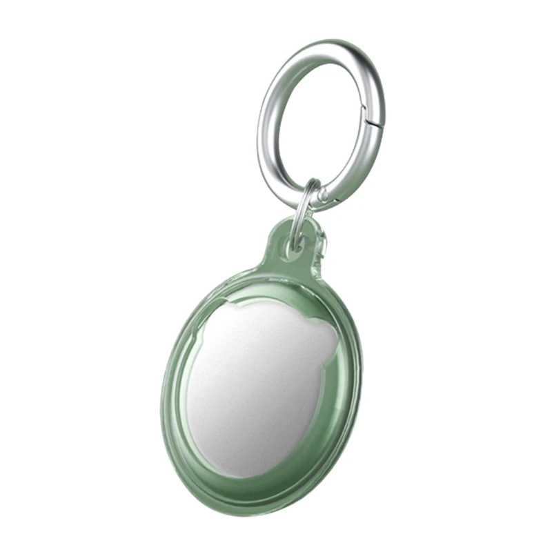 

TPU Soft Protective Cover Soft Silicone Case Shell Location Tracker Protector for AirTags Bluetooth Tracker Accessories