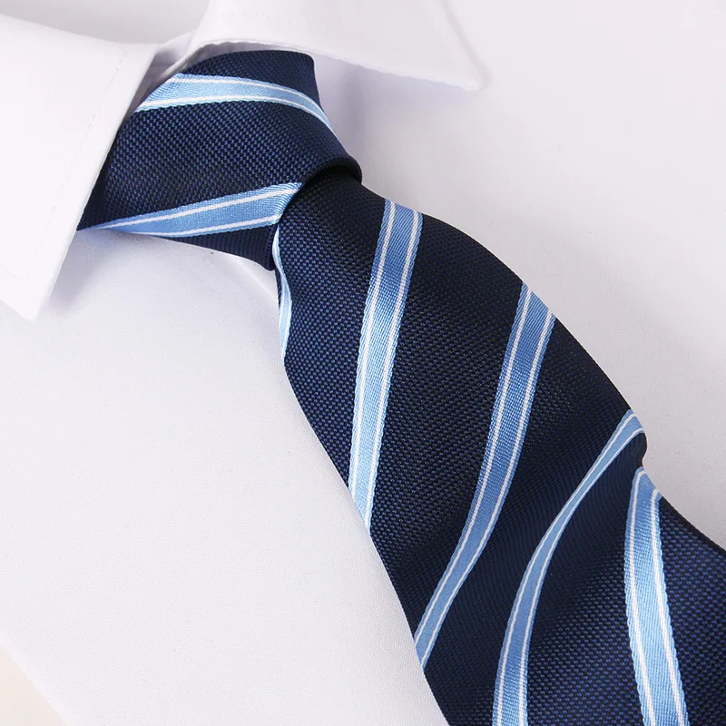 

Мужские галстуки шириной 8 см, полосатые галстуки, галстуки, жаккардовые тканые тонкие галстуки, деловой, свадебный галстук для мужчин