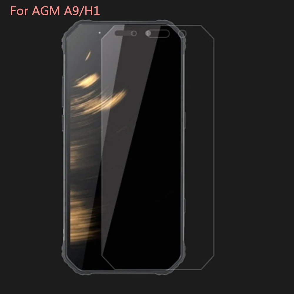 Tempered Glass For AGM A9 Screen Protector 9H 2.5D Protective H1 | Мобильные телефоны и аксессуары