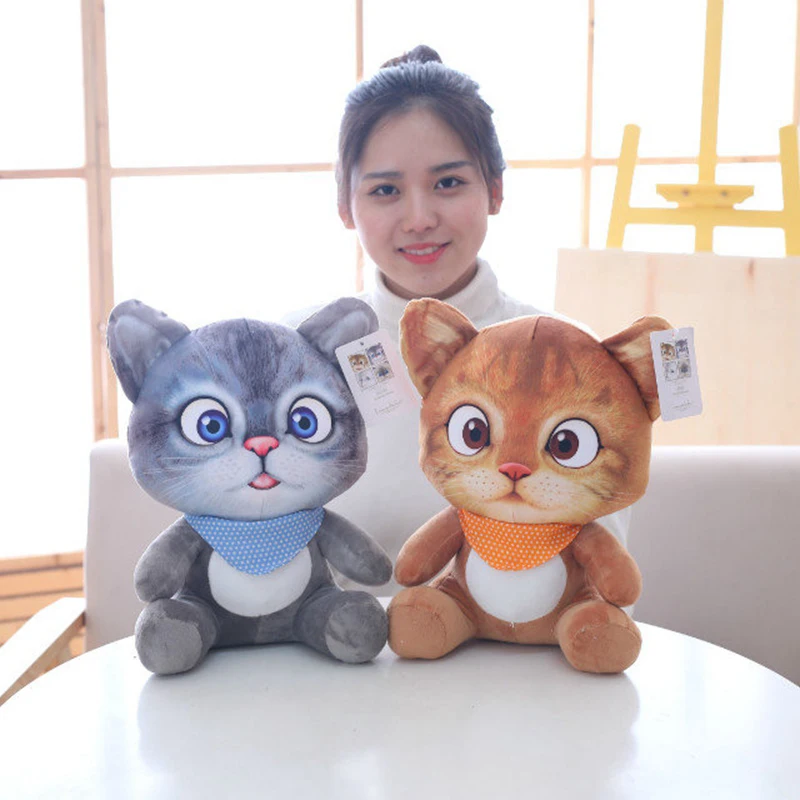 

1pc 20cm Mini Cute Plush Cat Toys Stuffed Plush Animals Cartoon Cat Doll Toys Kids Toys Girls Gifts