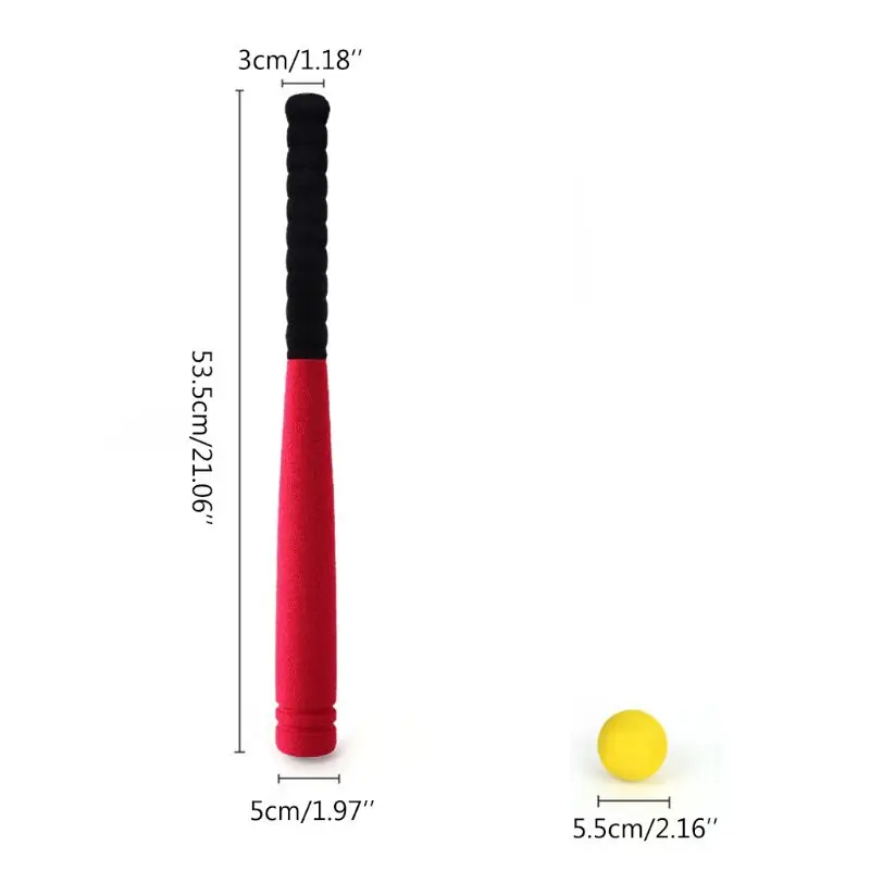 

Super Safe Foam Baseball Bat with Baseball Toy Set for Children Mini Soft Bat