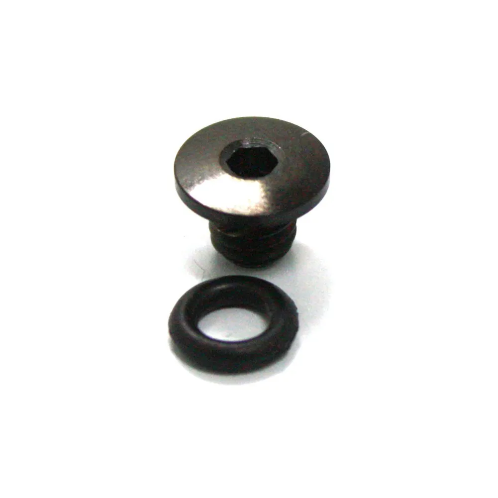 

M5 Titanium Bicycle Hydraulic Disc Brake Screw Bike Bleed Screw Bolt With O-Ring Parts For-Shimano XT, SLX, Zee, Deore & LX