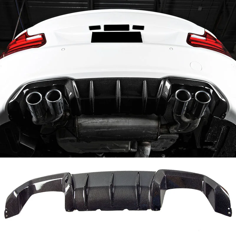 Задний диффузор из углеродного волокна подходит для BMW F87 M2|carbon fiber rear diffuser|rear