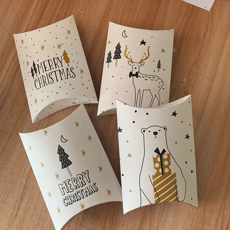 5 шт. коробка для подушек в виде оленя|Подарочные сумки и упаковка| |