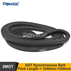 POWGE периметр 1040 1100 1140 1164 1180 1220 1240 1250 2GT ремня Ширина = 36915 мм GT2 синхронного ремня 1220-2GT 1100-2GT