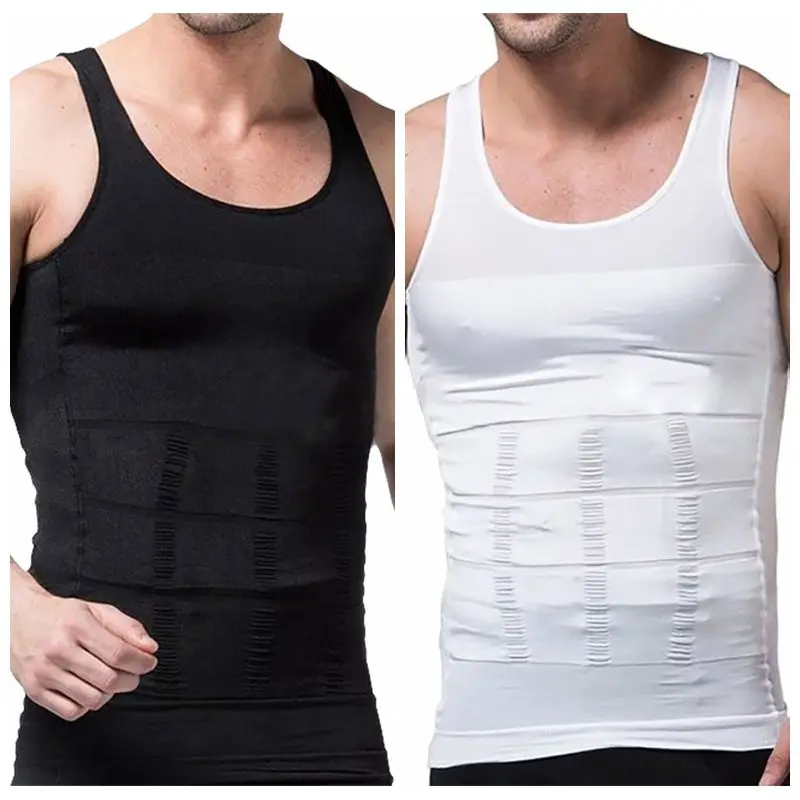 ТВ продукты для похудения подтягивающий мужской шейпер жилет тела живота Талия