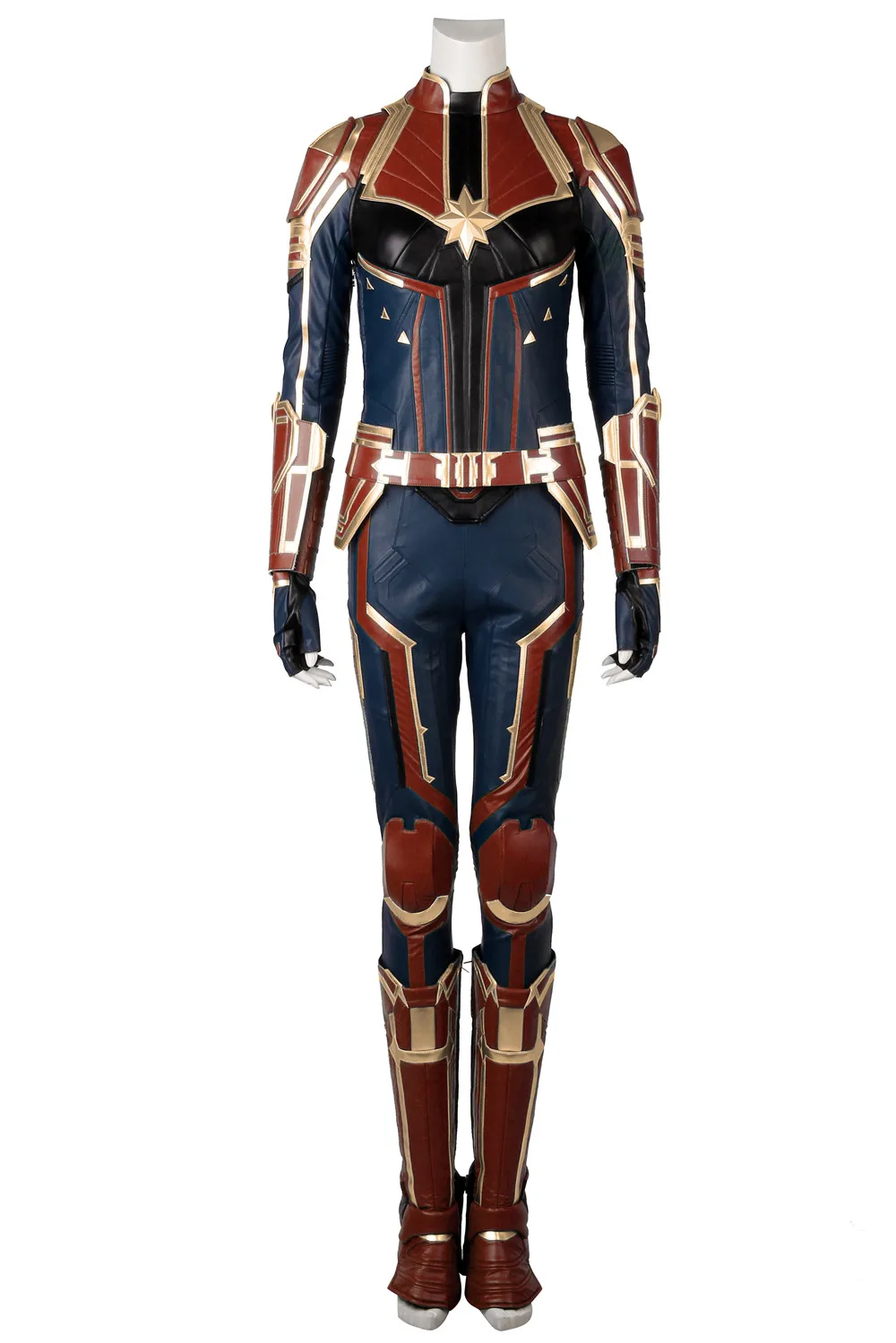 Костюм капитана Марвел для косплея Carol Danvers костюмы супергероя для Хэллоуина Ms. Marvel комбинезон для косплея COSPLAYONSEN