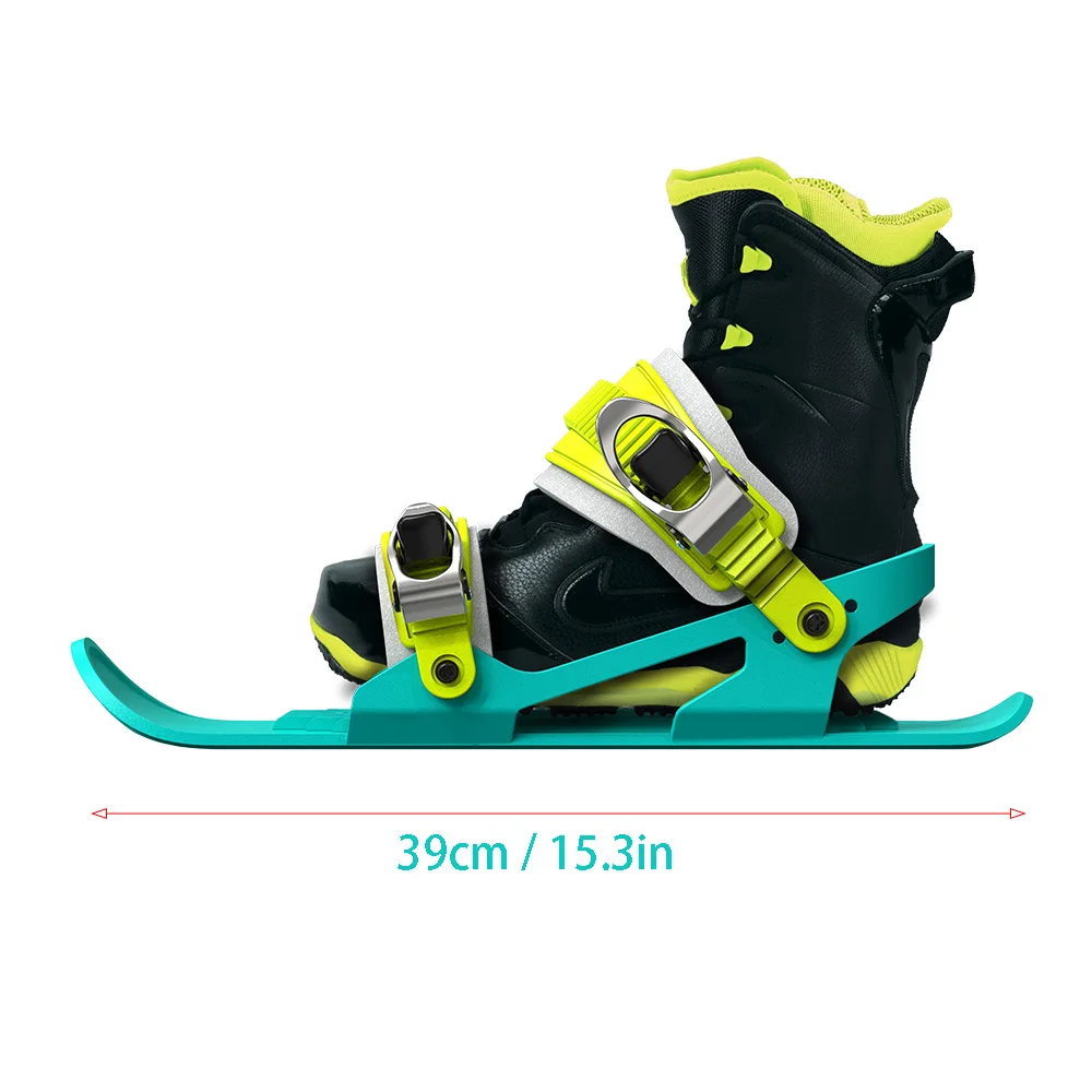 Children's snow shoes Mini Ski Skates Adjustable straps Skiboard Suitable for children from 3 to 17 years old Cool colorful | Спорт и