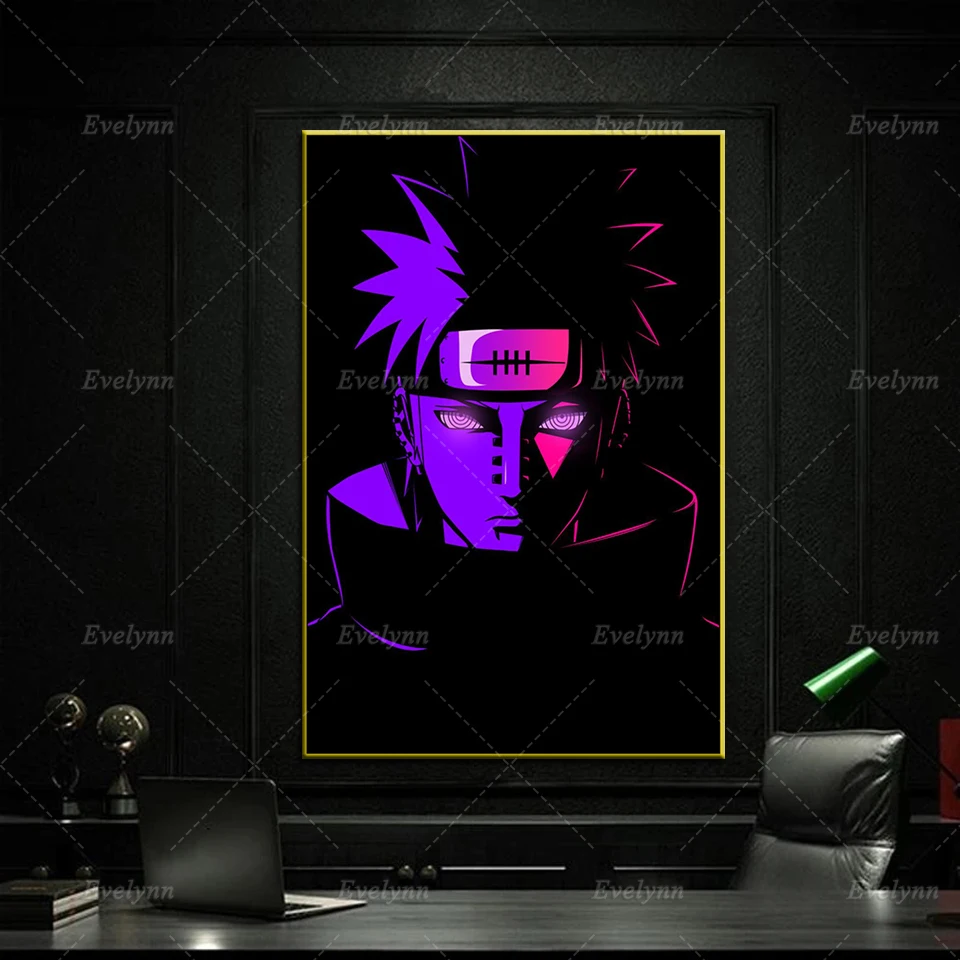 

Anime Naruto Yahiko Canvas Poster Nordic Home Bedroom Decor Pictures Modern Living Room Cuadros Wall Art Print Painting Gift