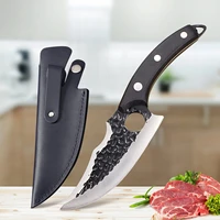 kitchen hunting knife 5 5 in boning handmade stainless steel full tang forged filleting butcher chef meat cleaver outdoor
