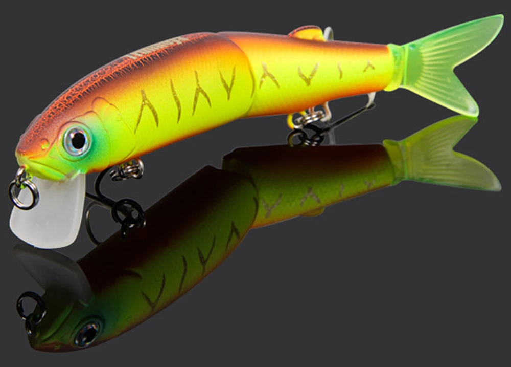 

DW42 113mm Trulinoya Hard Fishing Lure Artificial Baits with Hook Fishing Gear NEON GREEN DW42-F