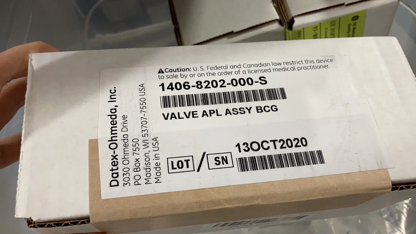 GE Ohmeda клапан APL ASSY BCG 1406-8202-000-S (новый оригинальный) | Электроника