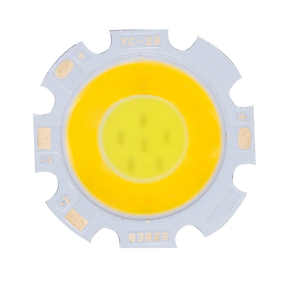 Светодиодсветильник лампы с двумя лампочками двухцветные Круглые COB матрицей