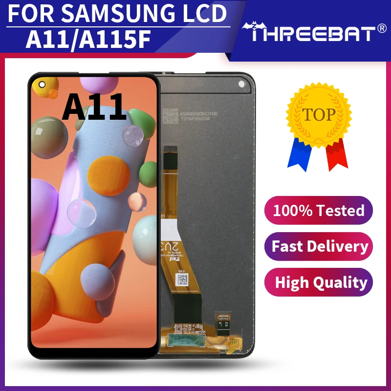 Оригинальный ЖК дисплей для Samsung Galaxy A11 сенсорный экран в сборе с рамкой A115F A115F/DS