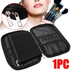 Профессиональная защитная сумка для кистей для макияжа, чехол для косметических инструментов, чехол, органайзер для сортировки, сумка для хранения, Карманный держатель, комплект, нейлоновый Оксфорд