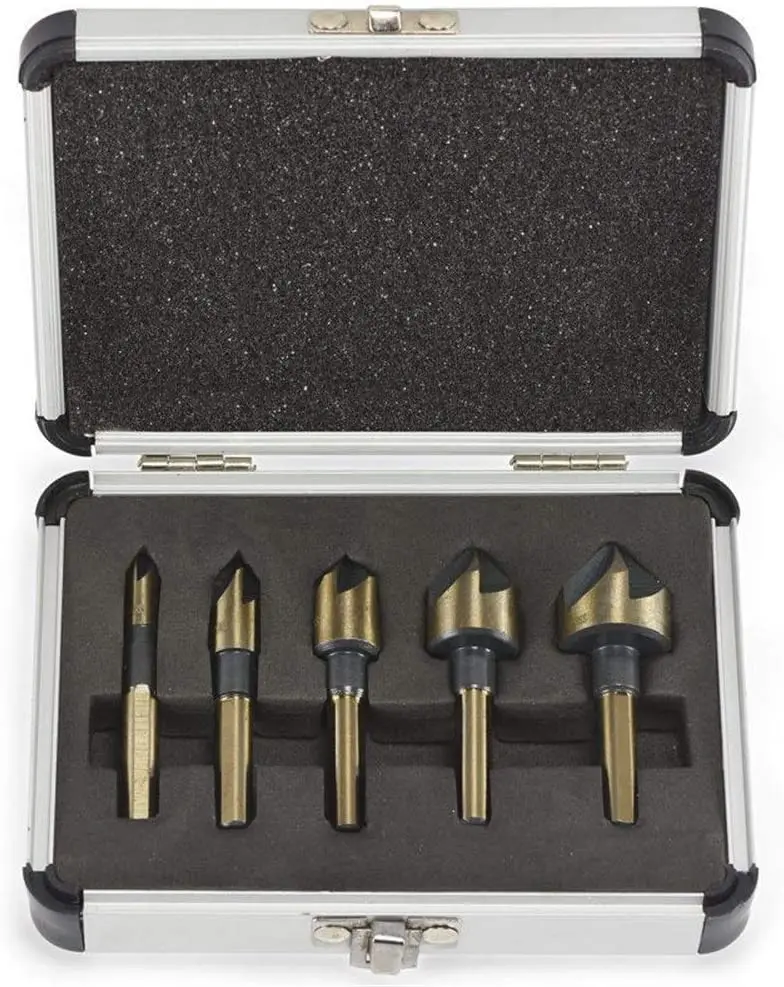 5 шт./компл. фотометрическое сверло с тремя плоскими хвостовиками инструмент для