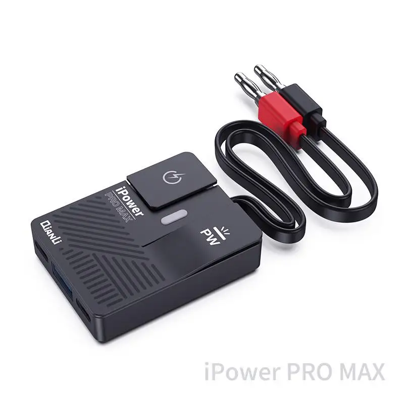 

Qianli iPower Pro Max DC Power Control Test Cable for 6/6P/6SP/7/7P/8/8P/X/Xs/Xsmax/11/11Pro/11ProMax One Button Boot Line