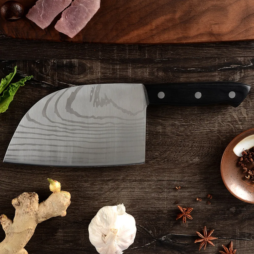 Нож мясника Sowoll износостойкий классический резец ручной работы для мяса стейка
